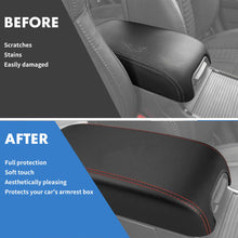 Load image into Gallery viewer, For 2011-2023 Dodge Charger Car Center Console Armrest Cover Anti-Scratch Black
