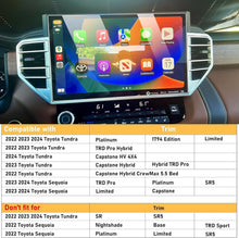 Load image into Gallery viewer, 14-inch Car Screen Protector Tempered Glass For 2022-2024 Toyota Tundra
