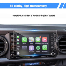 Load image into Gallery viewer, 8&#39;&#39; Car Screen Protector Touch Screen Tempered Glass For 20-23 Toyota Tacoma
