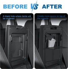 Load image into Gallery viewer, For 2023-24 Honda CR-V CRV Car Black Center Console Organizer Hidden Storage Box
