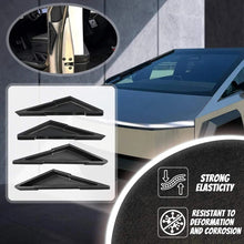 Load image into Gallery viewer, 4Pcs Black Fingerprint Resistant Door Closer Handles for 2024 Tesla Cybertruck
