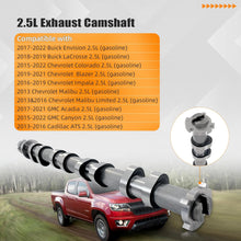 Load image into Gallery viewer, For Chevrolet 2.5l L4 Exhaust Camshaft Gm Malibu Colorado Ats Engine 12627159

