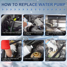 Load image into Gallery viewer, For 2018+ Jaguar XE XF F-Pace F-Type Water Pump 2.0L Turbo AJ200 Gas JDE40573
