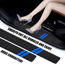 Load image into Gallery viewer, Car License Plate Frame Cover Blue + Door Sill Protectors For Dodge Accessory Y6

