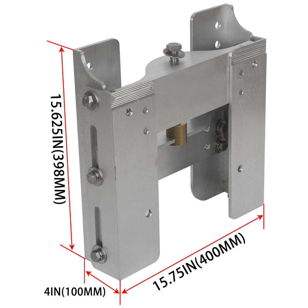 Jack Plate JPL4400 Adjustable 4'' Outboard Boat Jack Plate