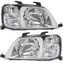 Load image into Gallery viewer, Headlights Left &amp; Right Pair Set NEW fit for 97-01 Honda CR-V
