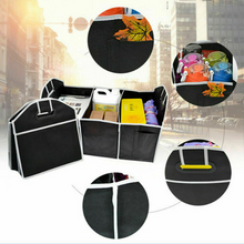 Load image into Gallery viewer, Cargo Organizer Collapsible Folding Storage Box Car Auto SUV Bin Bag New
