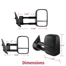 Load image into Gallery viewer, Pair Power Towing Mirrors Heated For 07-13 Chevy Silverado 1500 2500 3500 Truck
