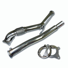 Load image into Gallery viewer, VW Golf GTi Jetta Audi A3 06+ 3&quot; Turbo Catless Downpipe Exhaust 2.0T Decat
