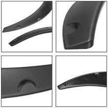 Load image into Gallery viewer, 4x Black Universal Fender Flares Flexible Durable Polyurethane Auto Car Body Kit
