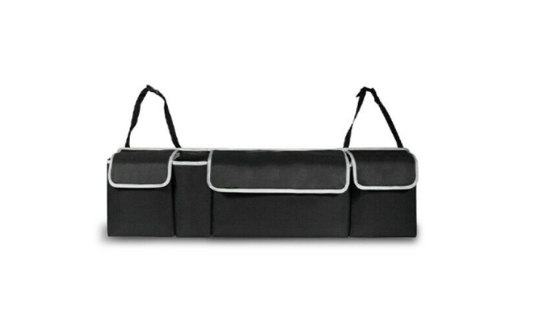 For Car Truck SUV Trunk Cargo Organizer Storage Bag Bin Adjustable Strap