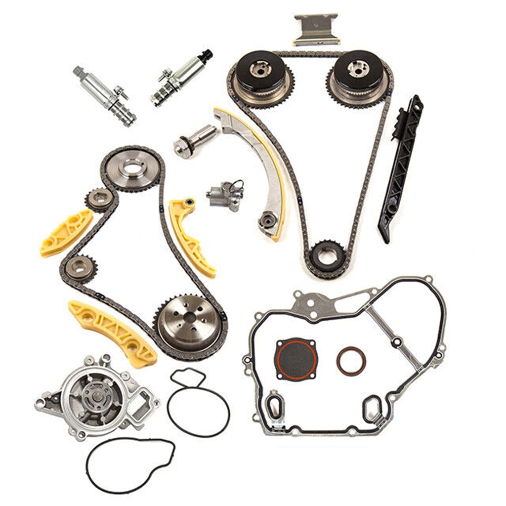 Timing Chain Kit Actuator Gear Water Pump Fit For GM 2.2L 2.4L