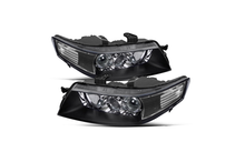 Load image into Gallery viewer, Left+Right Headlights Lamps For 2004-2005 Acura TSX Black Projector
