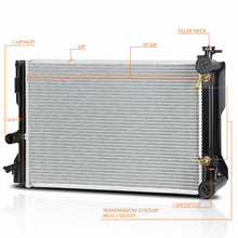 Load image into Gallery viewer, Aluminum Cooling Radiator for 09-17 Corolla For Matrix 1.8L AT
