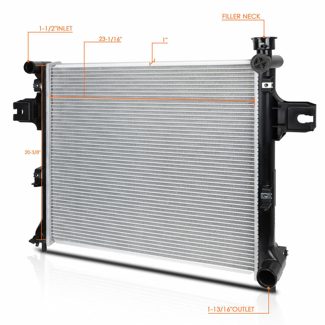 Aluminum Radiator for 05-10 Jeep Grand Cherokee FOR Commander AT