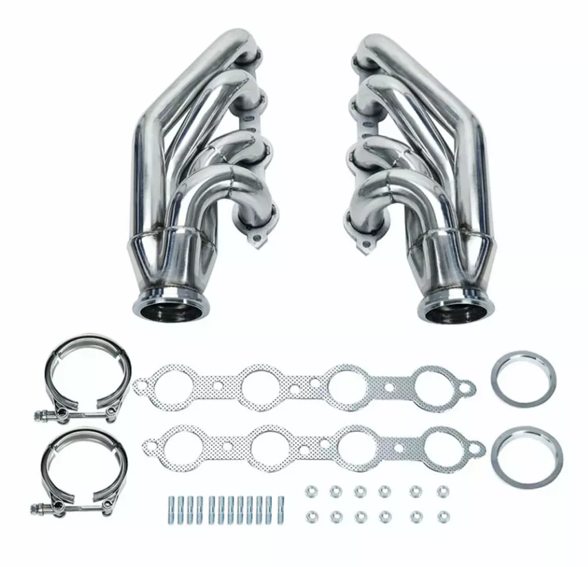 Stainless Steel Header Exhaust  LS1 LS2  LS3  LS4  LS6 LSX V8 Engines 1998-2014