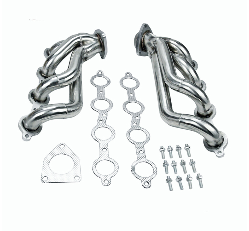 Auto Exhaust Headers for 00-01 GMC YUKON 4.8L 5.3L with EGR/ 99-01 GMC SIERRA 1500 2500 With EGR