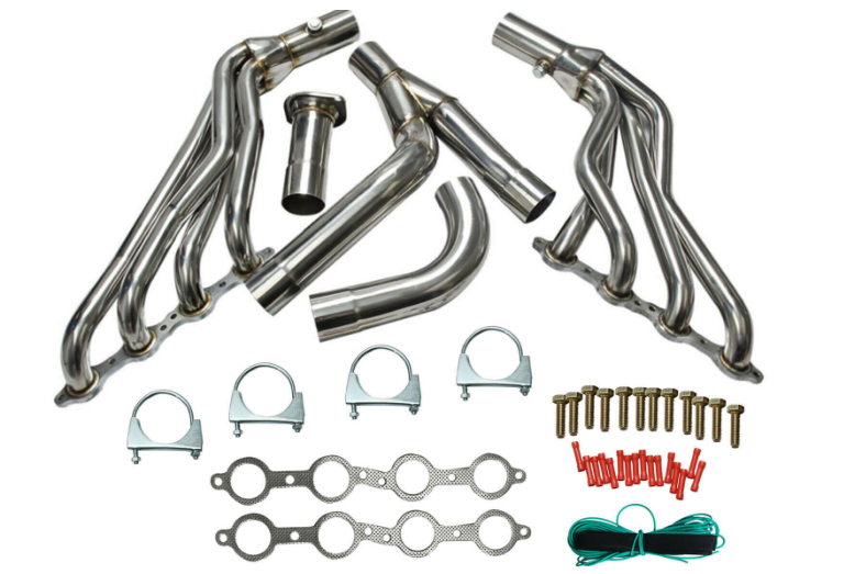 For 99-06 SILVERADO 4.8L/5.3L/6.0L V8 S.Steel Long Tube Tri-Y Exhaust Header