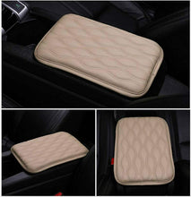 Load image into Gallery viewer, Auto Armrest Pad Cover PU Center Console Box Leather Cushion Mat Car Accessories
