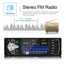 Load image into Gallery viewer, Single 1DIN 4.1&quot; Car Stereo Radio Bluetooth FM MP5 Radio Player USB SD Head Unit
