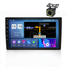 Load image into Gallery viewer, 2+32Gb 4G Fm Am Dsp Rds Carplay 10Inch Universal Car Audio 2 Din Android Player
