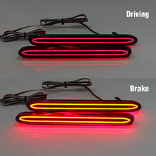 Load image into Gallery viewer, 2pcs LED Rear Bumper Reflector Lights Brake Tail Lamp For Honda Odyssey 2007 2008
