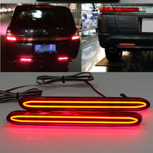 Load image into Gallery viewer, 2pcs LED Rear Bumper Reflector Lights Brake Tail Lamp For Honda Odyssey 2007 2008
