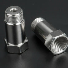 Load image into Gallery viewer, 2X 45mm O2 02 OXYGEN SENSOR EXTENDER M18 x 1.5 CEL FIX EXTENSION SPACER ADAPTER
