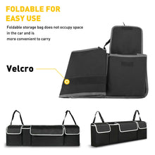 Load image into Gallery viewer, For Car Truck SUV Trunk Cargo Organizer Storage Bag Bin Adjustable Strap
