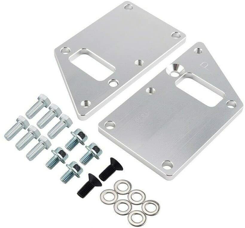 LS1 Conversion Motor Mount Adapter Plates Billet Aluminum LS Swap LS Conversion