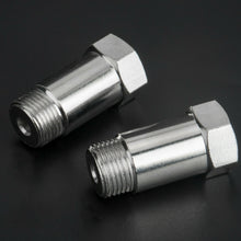 Load image into Gallery viewer, 2X 45mm O2 02 OXYGEN SENSOR EXTENDER M18 x 1.5 CEL FIX EXTENSION SPACER ADAPTER
