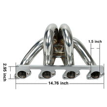 Load image into Gallery viewer, Fits 2.3L Ford Mustang SVO Thunderbird XR4Ti Center Mount Turbo Manifold T3
