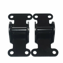 Load image into Gallery viewer, Small Block Chevy Black Solid Engine Frame Mount Set 327 350 400 Off Road Racing
