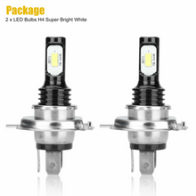 Load image into Gallery viewer, 2PCS H4 9003 HB2 Super Bright CSP LED Headlight Kit High Low Beam Bulb 6000K US
