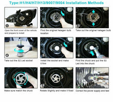 Load image into Gallery viewer, HB4 9006 LED Headlight Bulb Kit Low Beam For Toyota Camry 02-06 Corolla 05-08
